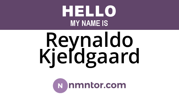 Reynaldo Kjeldgaard