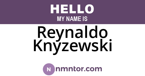 Reynaldo Knyzewski