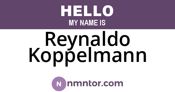 Reynaldo Koppelmann