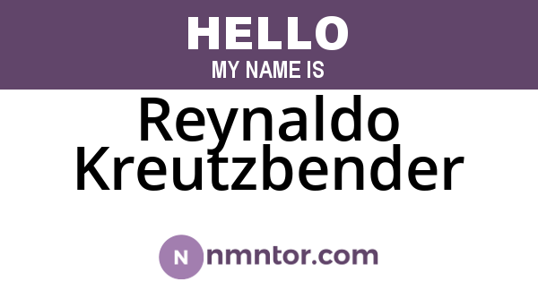 Reynaldo Kreutzbender