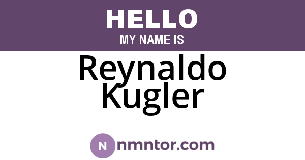 Reynaldo Kugler