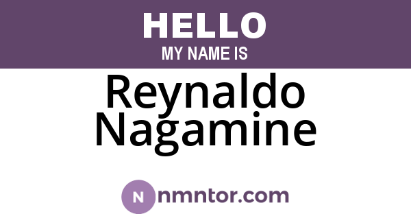 Reynaldo Nagamine