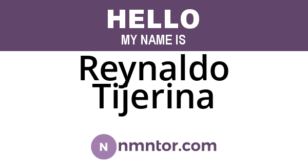 Reynaldo Tijerina