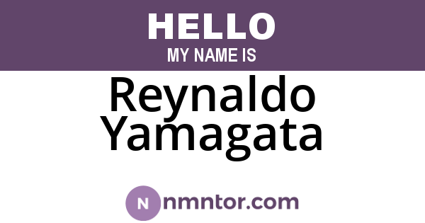 Reynaldo Yamagata