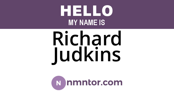 Richard Judkins