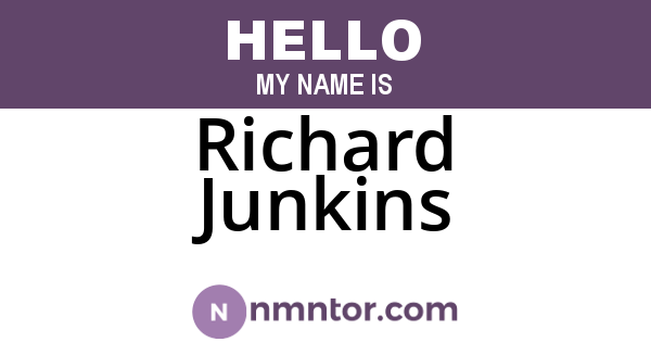 Richard Junkins