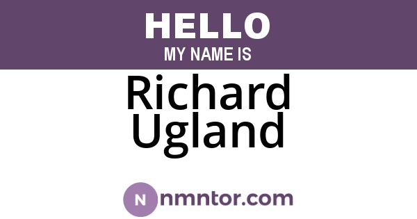 Richard Ugland