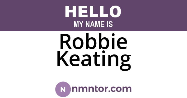 Robbie Keating