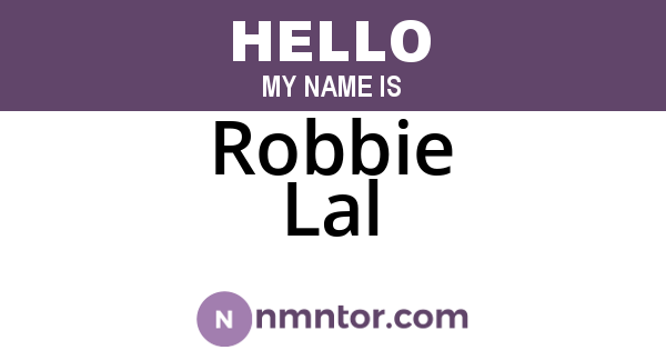 Robbie Lal