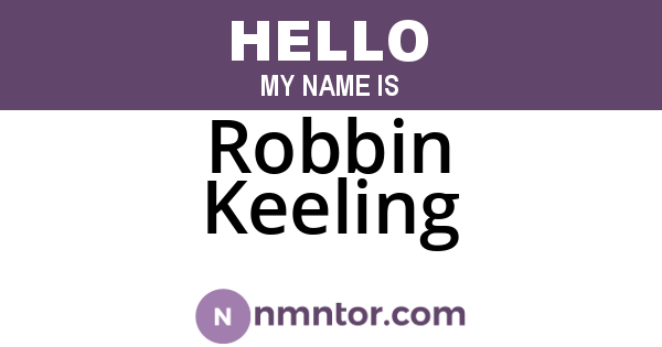 Robbin Keeling