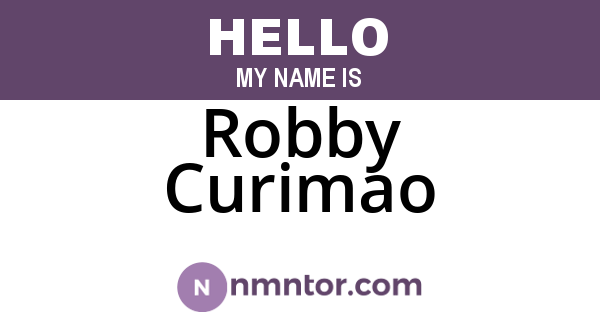 Robby Curimao