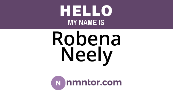 Robena Neely