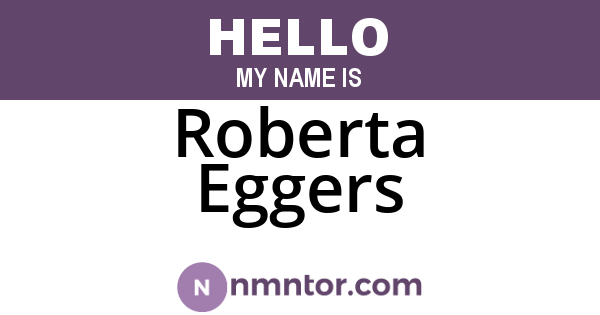 Roberta Eggers