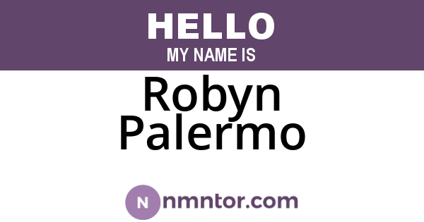 Robyn Palermo