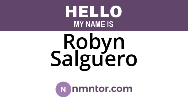 Robyn Salguero