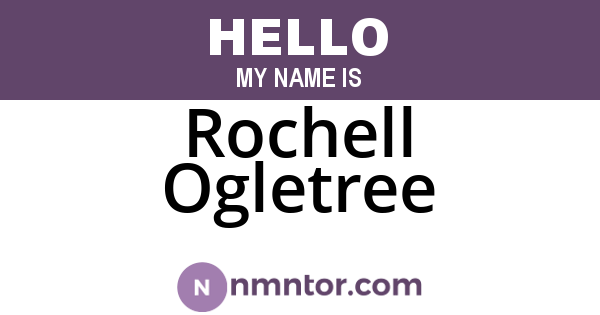 Rochell Ogletree