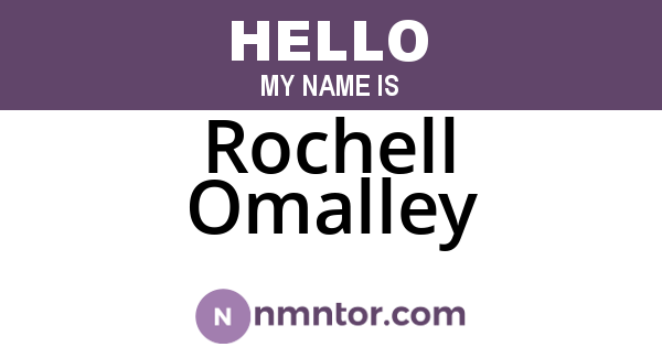 Rochell Omalley