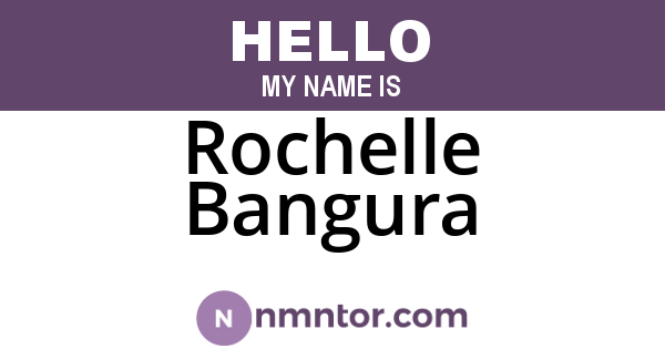 Rochelle Bangura