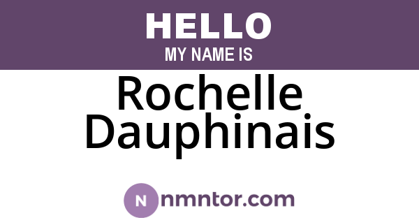 Rochelle Dauphinais