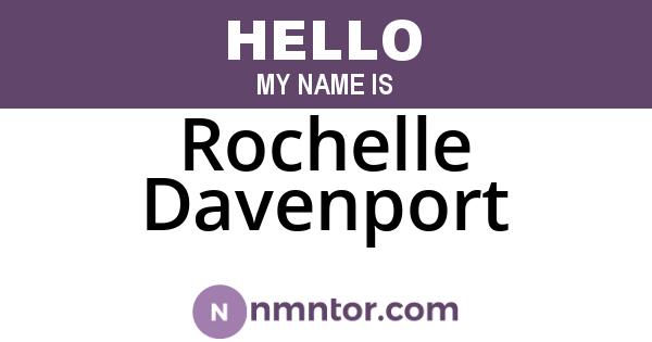 Rochelle Davenport
