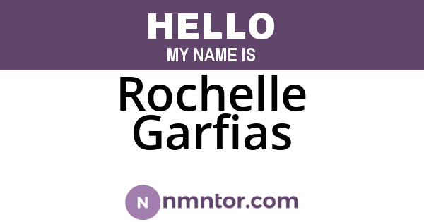 Rochelle Garfias