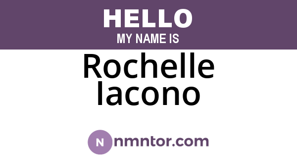 Rochelle Iacono