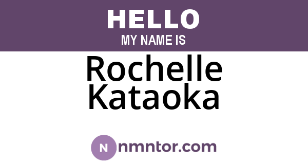 Rochelle Kataoka