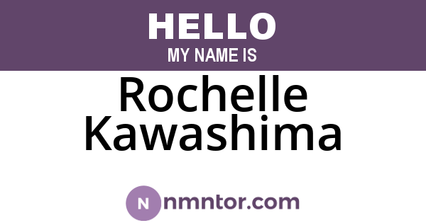 Rochelle Kawashima