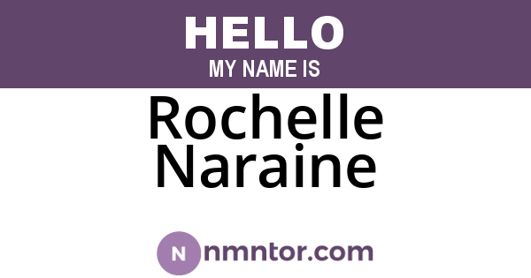 Rochelle Naraine