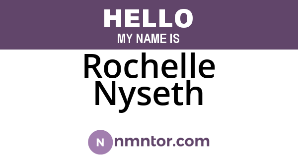 Rochelle Nyseth