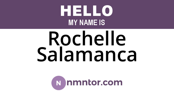 Rochelle Salamanca