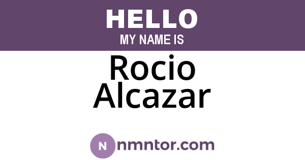Rocio Alcazar