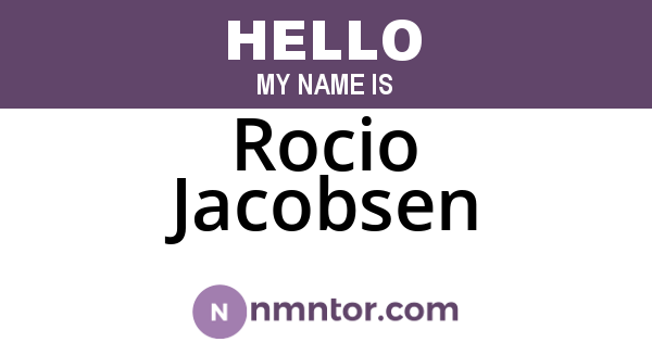 Rocio Jacobsen