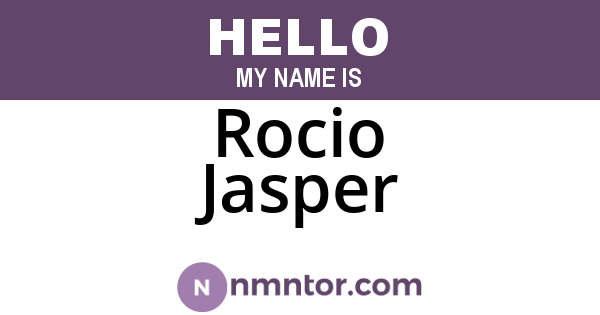 Rocio Jasper