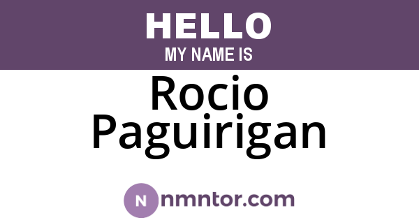 Rocio Paguirigan