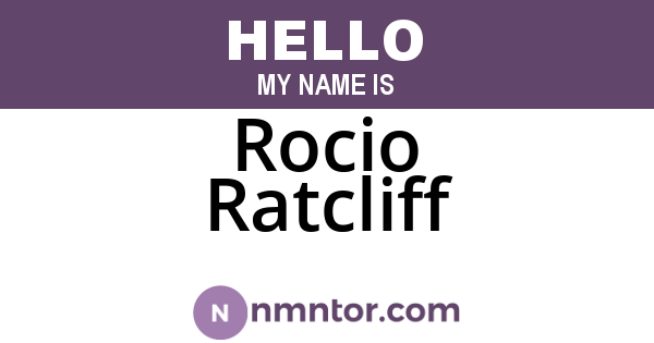 Rocio Ratcliff
