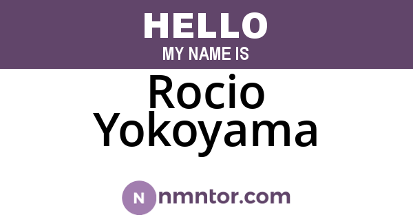 Rocio Yokoyama