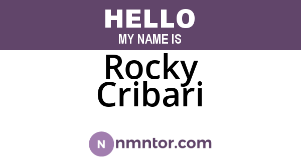 Rocky Cribari
