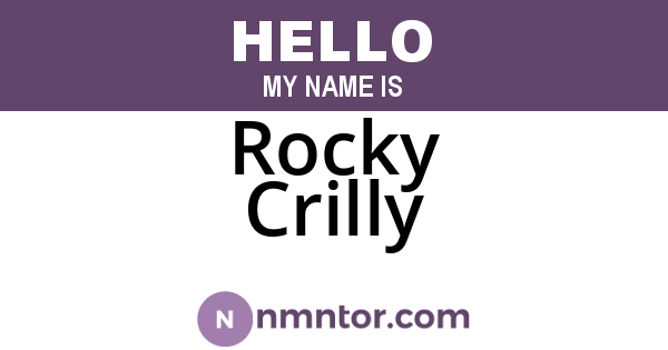 Rocky Crilly
