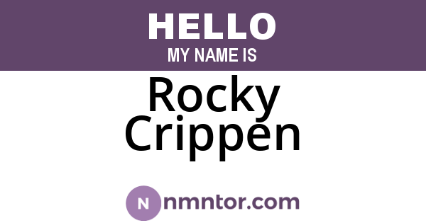 Rocky Crippen