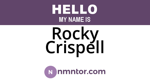 Rocky Crispell