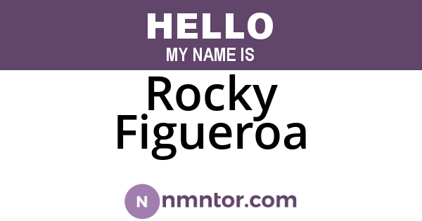 Rocky Figueroa