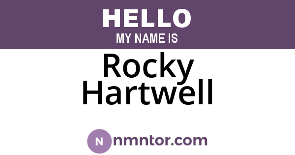 Rocky Hartwell