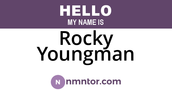Rocky Youngman
