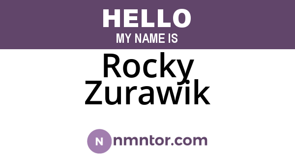 Rocky Zurawik