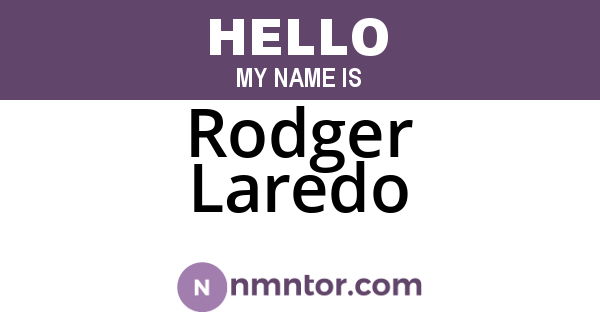 Rodger Laredo