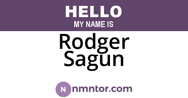Rodger Sagun