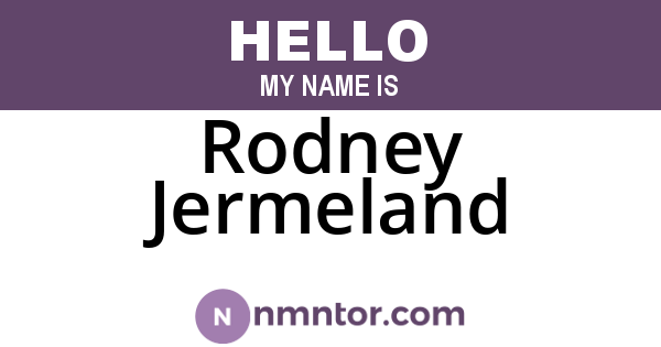 Rodney Jermeland
