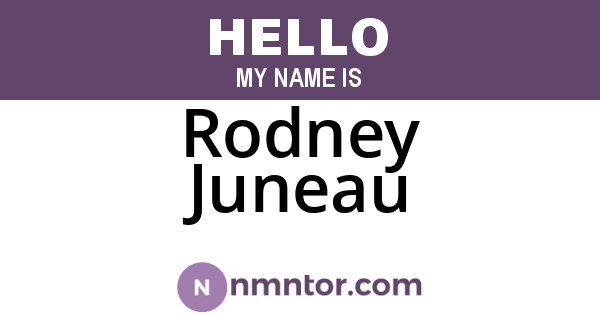 Rodney Juneau