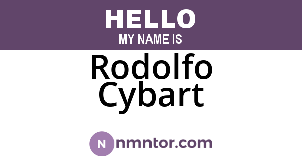 Rodolfo Cybart